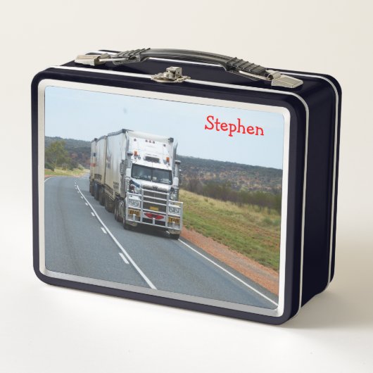 Lunch Box Camion Semi Remorque Autoroutier (Devant)
