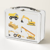 Lunch Box Camions de construction (Devant)