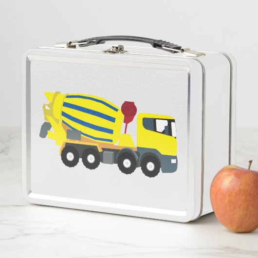Lunch Box Camions de construction Camions en ciment en béton (En situation)