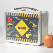 Lunch Box Camions de construction Machines lourdes Nom du ga (En situation)