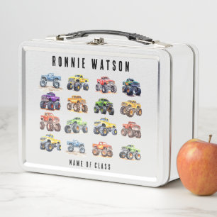 Lunch Box Camions monstres pour enfants modernes