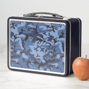 Lunch Box Camouflage bleu marine, Militaire, Armée