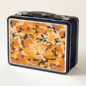 Lunch Box Camouflage orange, Militaire, Armée (Dos)