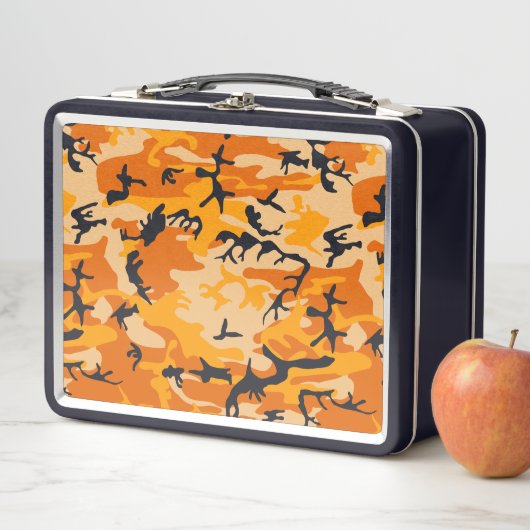 Lunch Box Camouflage orange, Militaire, Armée (En situation)