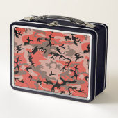 Lunch Box Camouflage rouge et Brown, Armée (Devant)