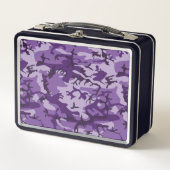 Lunch Box Camouflage Violet, Militaire, Armée (Devant)