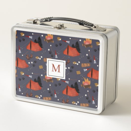 Lunch Box Camping Extérieur Aventure Été Camping Enfants (Devant)