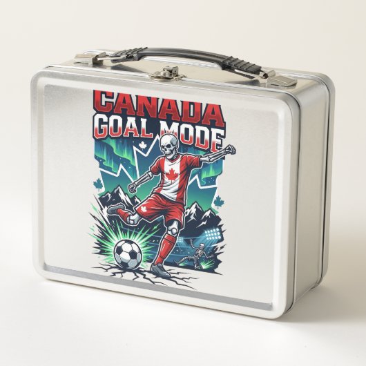 Lunch Box Canada Mode de but squelette attaquant nations dyn (Devant)
