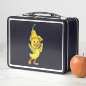 Lunch Box Canard avec Casquette Bell jaune (En situation)
