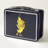 Lunch Box Canard avec Casquette Bell jaune (Devant)