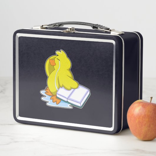Lunch Box Canard avec livre (En situation)