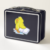 Lunch Box Canard avec livre (Devant)