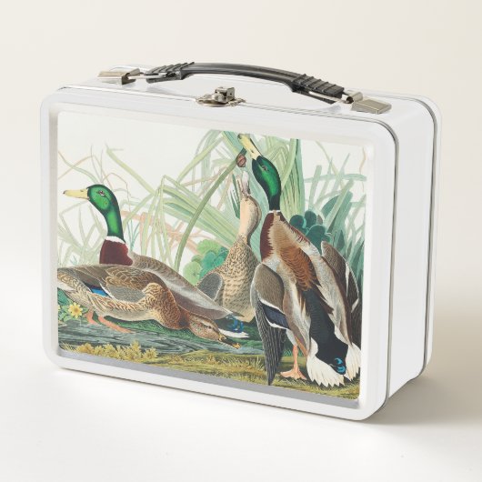 Lunch Box Canard colvert des oiseaux d'Amérique (Audubon) (Devant)