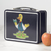 Lunch Box Canard comme enseignant avec livre (En situation)