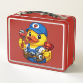 Lunch Box Canard en caoutchouc plombier (Dos)