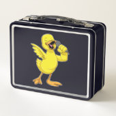 Lunch Box Canard en chanteur avec microphone (Dos)