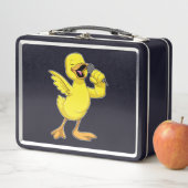 Lunch Box Canard en chanteur avec microphone (En situation)