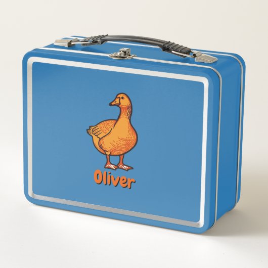 Lunch Box Canard orange enfants (Devant)
