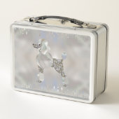 Lunch Box Caniche de luxe de perle et d'ormeau (Dos)