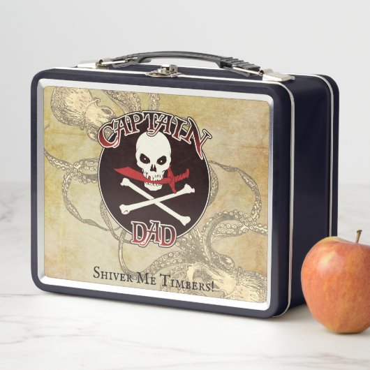 Lunch Box Capitaine Papa - Embracé par Deep Deep (En situation)