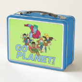 Lunch Box Capitaine Planète et les Planètes - Allez Planète  (Dos)
