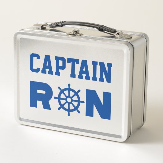 Lunch Box Capitaine Ron (Devant)