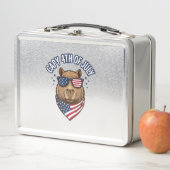 Lunch Box Capy 4 juillet Conception vectorielle de capybara (En situation)