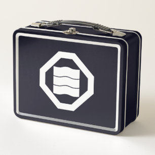Lunch Box Caractères kanji en forme d'onde pour trois sur pl