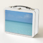 Lunch Box Caraïbes Horizon Tropical Turquoise Bleu (Devant)