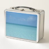 Lunch Box Caraïbes Horizon Tropical Turquoise Bleu (Devant)