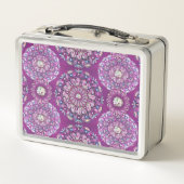 Lunch Box Cardinal Red Rosace (Dos)