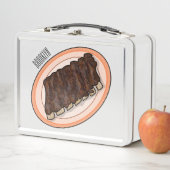 Lunch Box Caricature à côtes courtes (En situation)