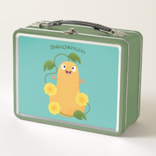Lunch Box Caricature citrouille gourde en beuret joyeux