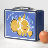 Lunch Box Caricature d'anénome de poisson clown joli (En situation)