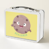 Lunch Box Caricature de biscuit à puce en chocolat (Dos)