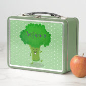 Lunch Box Caricature de brocoli dansant Cute kawaii (En situation)