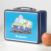 Lunch Box Caricature de camion de glace joli (En situation)