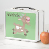 Lunch Box Caricature de chèvre billy joyeux (En situation)