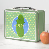 Lunch Box Caricature de cornichon joyeux (En situation)