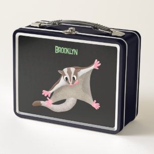 Lunch Box Caricature de planeur de sucre joyeux