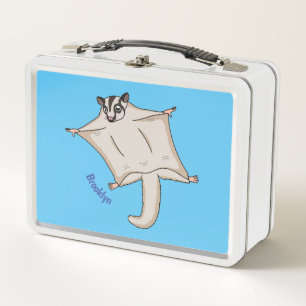 Lunch Box Caricature de planeur de sucre volant mignon