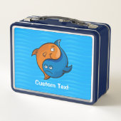 Lunch Box Caricature de poisson Yin Yang (Dos)