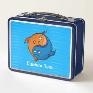 Lunch Box Caricature de poisson Yin Yang