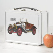 Lunch Box Caricature de voiture classique 1920 (En situation)
