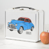 Lunch Box Caricature de voiture classique 1948 (En situation)