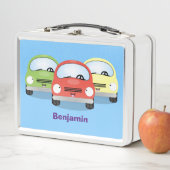 Lunch Box Caricature de voitures Cute kawaii (En situation)