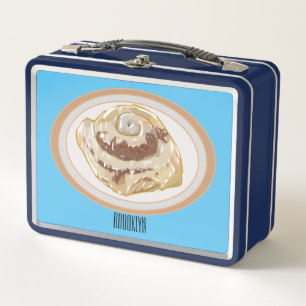 Lunch Box Caricature en rouleau de cannelle