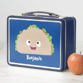 Lunch Box Caricature joli sourire taco dessin animé (En situation)