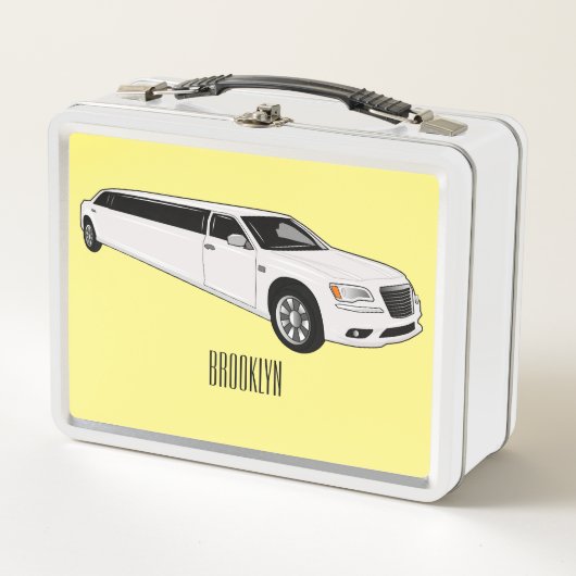 Lunch Box Caricature limousine (Devant)