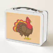 Lunch Box Caricature mignonne Turquie (Dos)